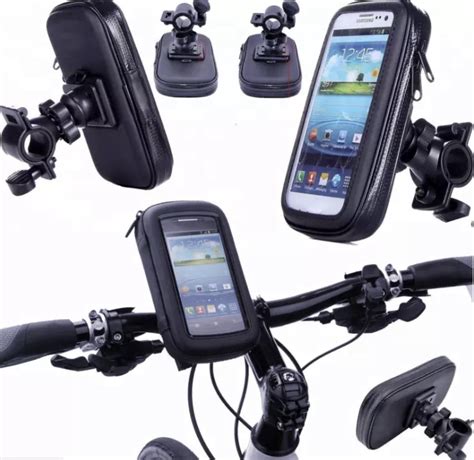 Waterdichte Smartphone Houder Fiets Houder Telefoon Fiets Stuur Tas