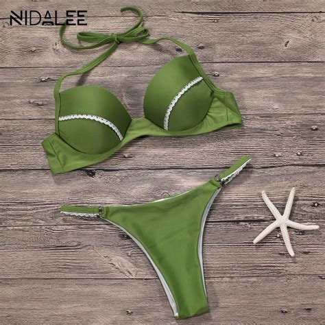 NIDALEE Bodysuit Bikini Swimsuit N17047 Sexy Women Beach Dress Bikini