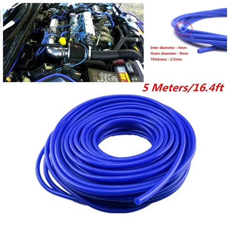 New Mm Silicone Vacuum Tube Hose Tubing Ft M For Car Cooling