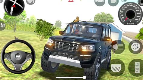 New Car Simulator 3d Mahindra Black Scorpio 😈 Driving Indian Car