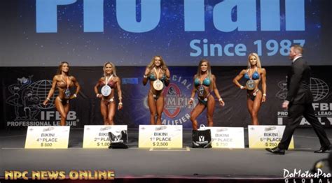 2019 Ifbb Pro League San Marino Pro Bikini Awards Video Npc News Online