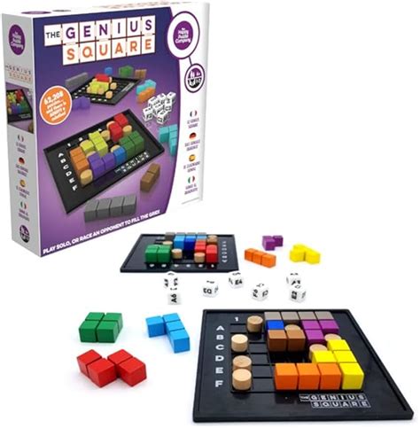 The Happy Puzzle Company The Genius Square Game Master The Stem