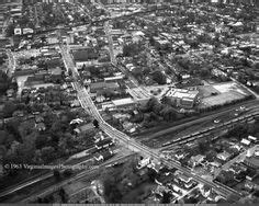 Downtown Suffolk VA. Aerial View, 1963. Train Depot, Aerial View, Main ...