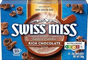 Swiss Miss Rich Chocolate Hot Cocoa Mix Oz Envelopes Amazon Co Uk Grocery