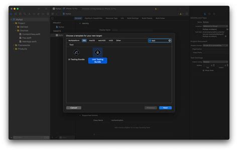 How to use MockService in both main target and Unit Test Target in iOS?