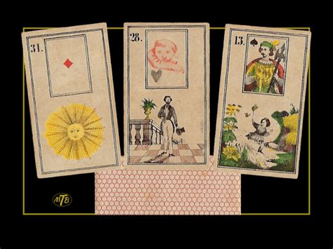 Mlle Lenormand Oracles Fortune Telling Cards