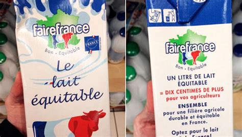 Du Lait Quitable En Rayon France Bleu