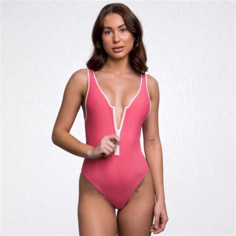 RARE WICKED WEASEL Archive Sale Shoreline 8554 Multi One Piece Bikini XL 46 47 PicClick UK