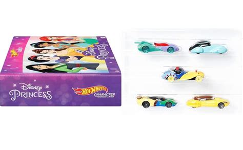 Hot Wheels Disney Princess Car Pack Raining Deals