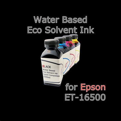 Water Based Eco Solvent Ink 250ml Bottles For Epson ET 16500 Printer Etsy