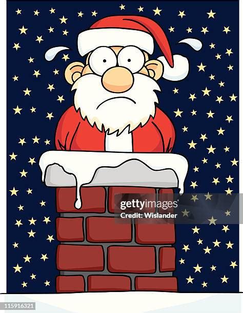 62 Santa Stuck In Chimney Stock Photos High Res Pictures And Images