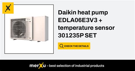 Daikin Heat Pump Edla E V Temperature Sensor P Set E