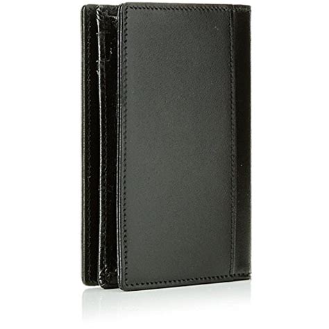 Montblanc Meisterstuck Men S Medium Black Leather Bifold Wallets 14095