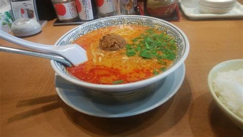 『白胡麻担々麺』丸源ラーメン 知多店のレビュー ラーメンデータベース