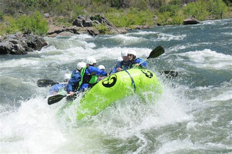 South Fork American River Rafting At Higher Flows For Spring