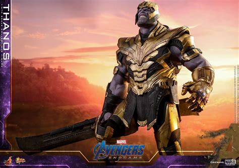 瘋狂泰坦身披重甲再臨 Hot Toys MMS529 復仇者聯盟終局之戰薩諾斯 Thanos 1 6 比例人偶作品