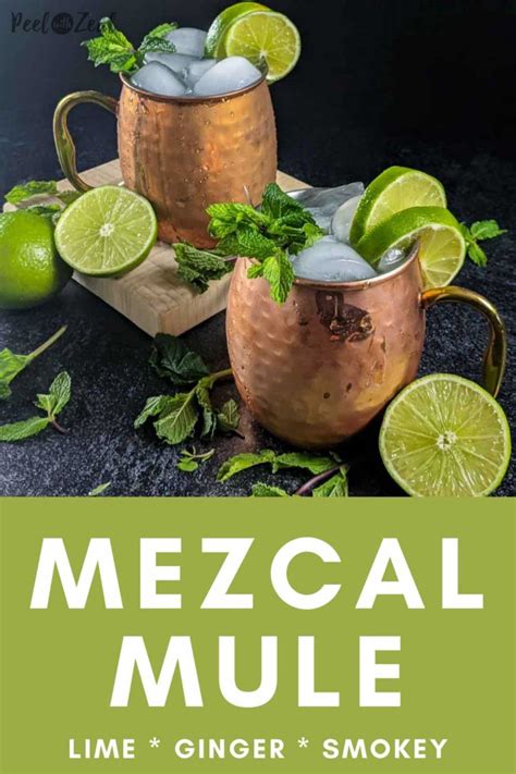 Mezcal Mule Easy Recipe Peel With Zeal