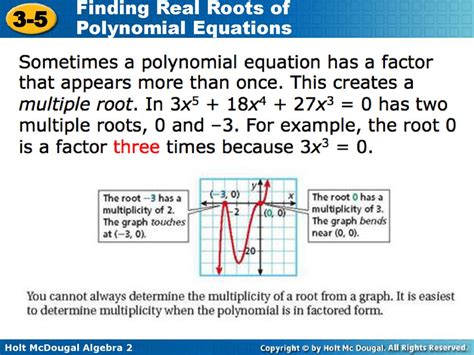 Finding Real Roots Of Polynomial Equations Ppt Download