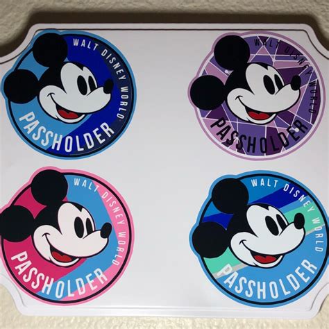 Disney Annual Passholder Decal Or Magnet Walls Of Wdw Etsy