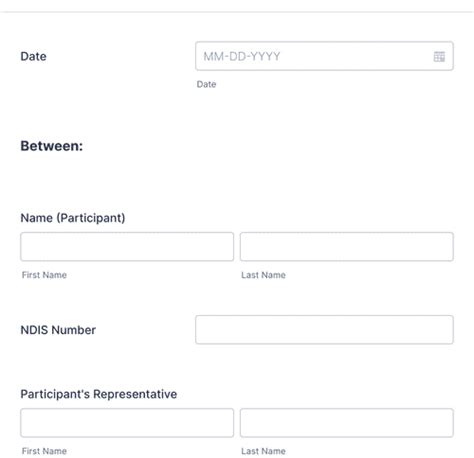 NDIS Service Agreement Form Template | Jotform