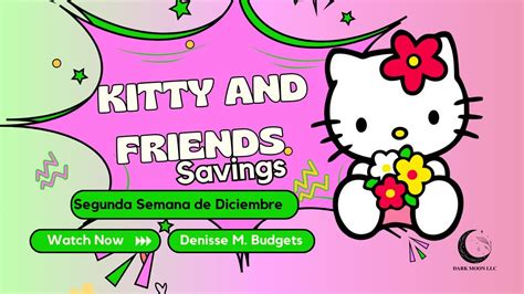 Kitty and Friends Savings low income 2semana Diciembre ahorro fypシ