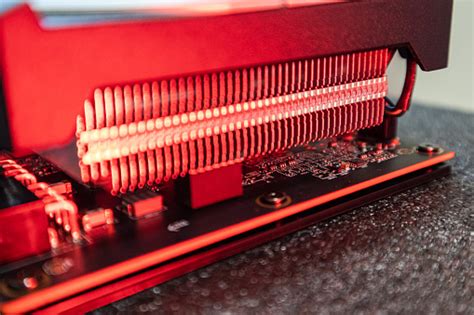 Gpu Graphics Card Cooling System Closeup Details Stock Photo - Download ...