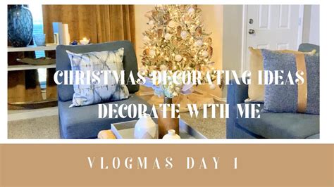 Vlogmas Day 1gorgeous Christmas Glam Christmas Tree Vlogmas Day 1 Decorate With Me Youtube