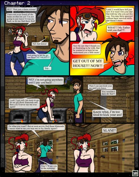 Minecraft The Awakening Ch2 38 By TomBoy Comics On DeviantArt