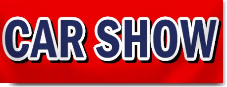 Car Show Block Lettering Banner | SignsToYou.com