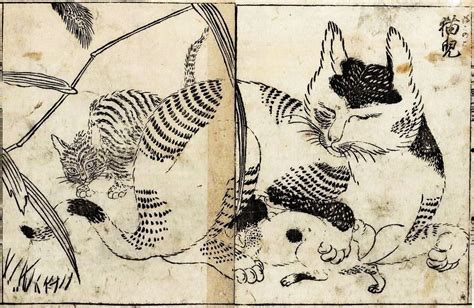 Pin by Vashkovetsga Вашковец on Japanese Art & Crafts | Cat artwork ...