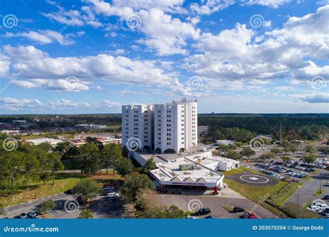 Providence Hospital in Mobile, Alabama Stock Photo - Image of tower ...