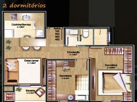 RESIDENCIAL ESPLENDORE APARTAMENTO 02 DORMIT NO DESVIO RIZZO EM