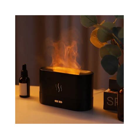 Aroma difuzér s LED projekcí ohně - Superbalík.cz
