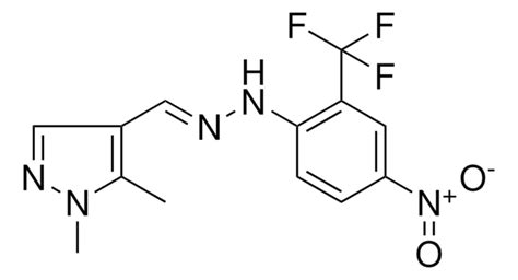 1 5 DIMETHYL 1H PYRAZOLE 4 CARBALDEHYDE 4 NITRO 2 TRIFLUOROMETHYL PH