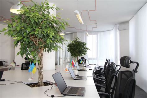 Дизайн проект офиса по типу Open Space