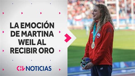 El Orgullo Y Satisfacci N De Martina Weil Tras Recibir La Medalla De