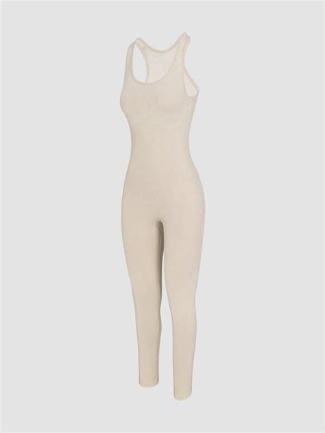 Seamless Sport Jumpsuit In Nude SAVAGE X FENTY