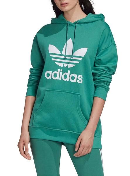 Venta Buzo Adidas Mujer Verde En Stock