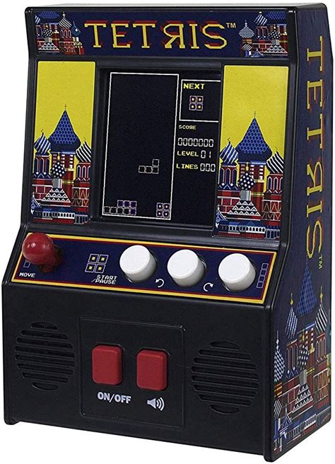 Basic Fun Arcade Classics Tetris Retro Mini Arcade Game