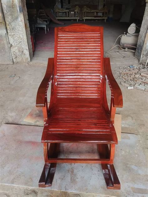 Sheesham Wood Rocking Chair Without Cushion At Rs 13000 In Saharanpur