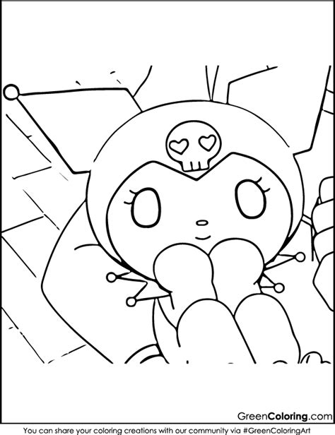 30 Kuromi Coloring Pages Free Pdf Printables