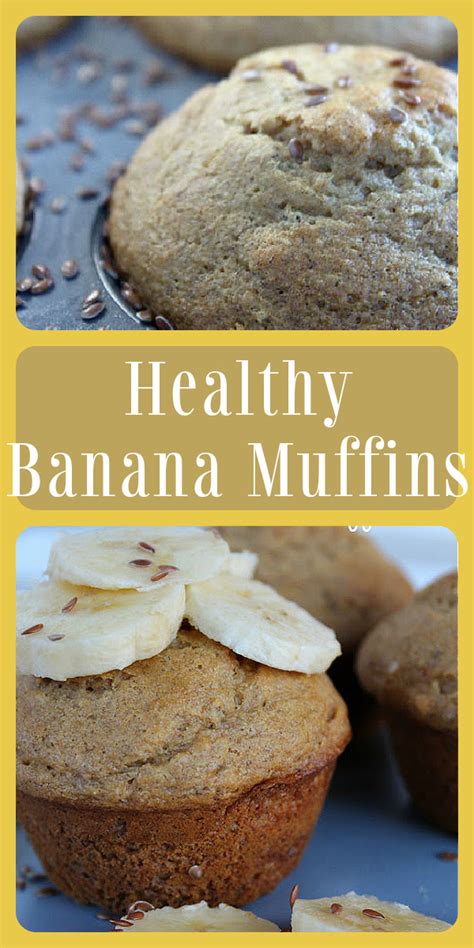 Healthy Banana Muffins Recipe Cooking With Ruthie