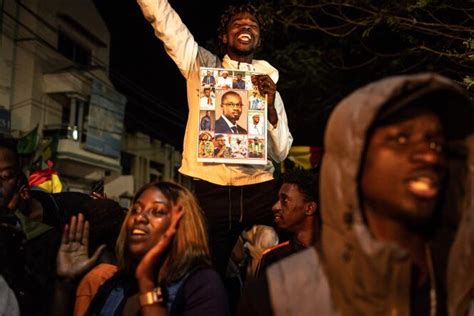 Presidential Election In Senegal Opposition Candidate Bassirou Diomaye