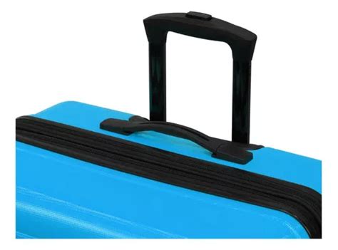 Maleta American Tourister Recife Grande Expandible Color Azul Lisa En