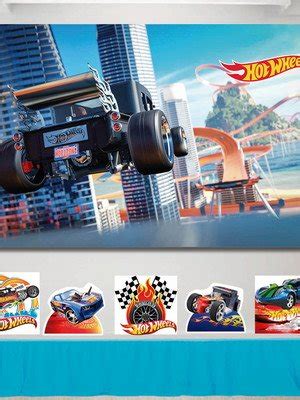 Painel De Festa Hot Wheels X M E Kit Display Mdf Compre Produtos Personalizados No Elo