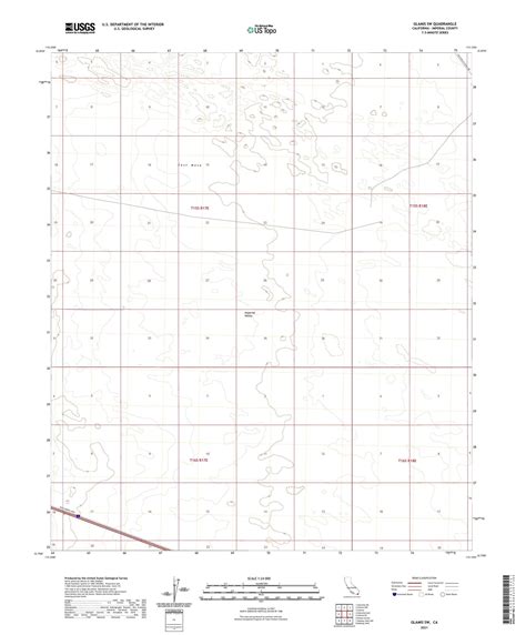 Glamis SW California US Topo Map – MyTopo Map Store