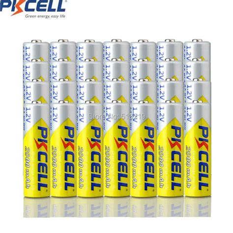 Pilas Recargables PKCELL AA 2000mAh 1 2 V 2A NI MH 20x Bateria