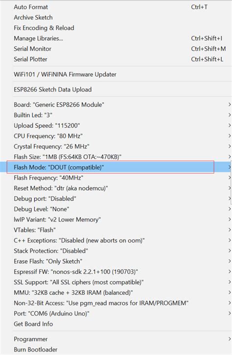 ESP-01 Flashing Errors | Code Bank