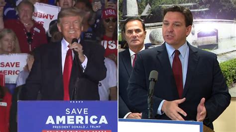 Ron Desantis Trumps Donald Trump In New Gop Florida Poll