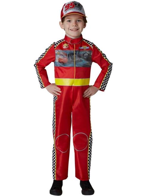 Kids Deluxe Lightning McQueen Costume